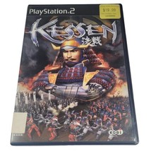 Kessen, Sony PS2 (Complete w/Manual) Game Tested &amp; Working! - £3.53 GBP