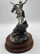 Chilmark Fine Pewter Sculpture &quot;Appeal to the Great Spirit&quot; Limited - $94.55