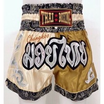 Pantaloncini in raso di boxe Muay Thai di buona qualità alla moda, comodi... - £17.56 GBP+