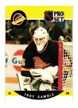 1990 Pro Set #641 Troy Gamble Vancouver Canucks - £3.19 GBP
