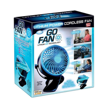 6006685 Plastic Cordless Rechargeable Fan - £20.52 GBP