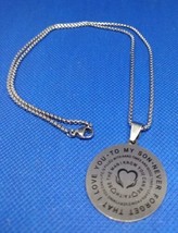 I Love You Son Pendant Chain Necklace - $6.93