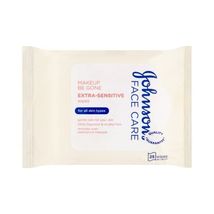 Johnson's Face Care Makeup Be Gone Extra-Sensitive Wipes - Pack of 25  - $8.00