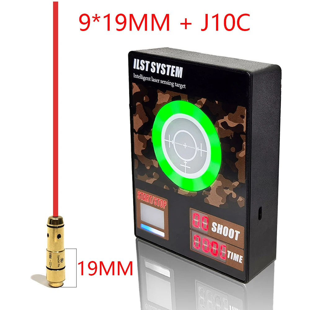 9mm Laser Sensing Bullet-Cone-head, Laser Trainer Cartridge for Dry Fire - £43.28 GBP+