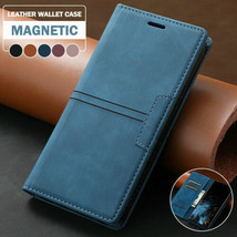 For Samsung A12 A32 A52 A72 5G A21S A51 A71 Magnetic Wallet Case Leather... - £40.97 GBP