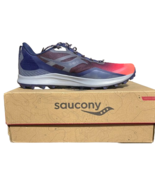 Saucony Men&#39;s Size 12.5 Core Peregrine 12 Trail Running Shoe Night LITE - £43.93 GBP