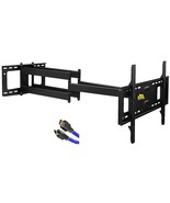Heavy Duty Long Arm Tv Mount,43 Inch Extension Dual Articulating Arm Ful... - £106.32 GBP