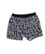 Lacoste X Keith Haring Mens Gym / Swim Lined Trunks Blue Art Print Short... - $732.41 MXN