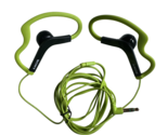Sony SPORTS Running EARHOOK In-ear HEADPHONES Earphone - GREEN MDR-AS200 - $17.81