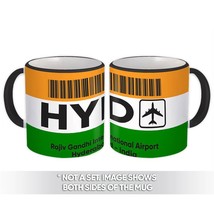India Gandhi Airport Hyderabad HYD : Gift Mug Travel Airline Pilot AIRPORT - £12.51 GBP