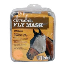 Cashel Crusader Standard Nose Pasture Fly Mask without Ears Horse Grey - £26.23 GBP