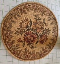 Vintage Tapestry Round Doily - £13.90 GBP