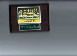 1976 Oakland A&#39;s Plaque Baseball Athletics Mlb C - £0.00 GBP