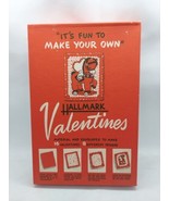 Rare Vintage Hallmark It&#39;s Fun To Make your Own Valentines Kit  - $68.29 CAD
