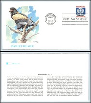 1983 US FDC Cover - Bataleur Eagle, Washington DC K3 - £2.29 GBP