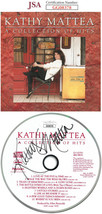 Kathy Mattea signed 1990 A Collection of Hits CD w/ Cover &amp; Case- JSA #GG08378 - £46.31 GBP