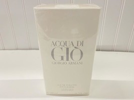 ACQUA DI GIO by GIORGIO ARMANI 6.8oz EDT Spray For Men_ New In White Box - £79.63 GBP