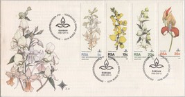 ZAYIX South Africa 553-556 FDC World Orchid Conference - Flowers 080722SM37 - £2.40 GBP
