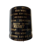 NEW Kemet A521EF331M450A / ALC10A331DD450 450VDC 330uF Aluminum Capacitor - $14.84
