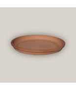 Ten Thousand Pots - Round Unglazed Ceramic Plant Saucer - Sizes 9.5&#39;&#39;-24&quot; - $49.06 CAD+