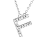 &quot;f&quot; Women&#39;s Necklace .925 Silver 274012 - $49.99