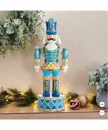 Fitz &amp; Floyd Nutcracker Guard Figurine Multicolor Hand-Painted Ceramic C... - $140.32 CAD