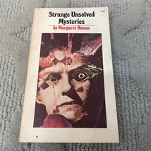 Strange Unsolved Mysteries Paperback Book by Margaret Ronan Scholastic Book 1975 - £9.11 GBP