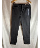 NWT Old Navy Pixie skinny Pants Womens 8 High Rise Ankle Gray Stretch - $15.90