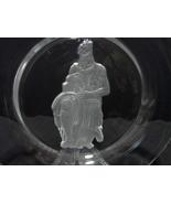 Danbury Mint Lead Crystal Michelangelo&#39;s  MOSES Collector&#39;s Plate  - £9.36 GBP