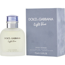 D &amp; G Light Blue By Dolce &amp; Gabbana Edt Spray 2.5 Oz - £46.21 GBP