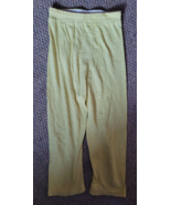 Vintage Toddler Pajama Bottom Yellow Size 4-5 No Tag Elastic Pants Sleep... - £5.52 GBP