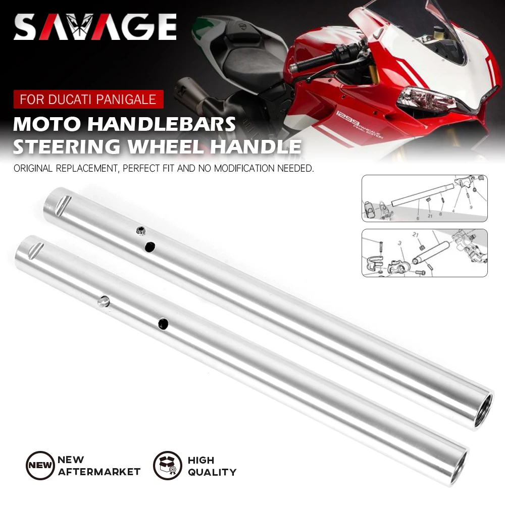 Motorcycle Handlebars For DUCATI PANIGALE 899 959 1199 1299/S Motorcycle - $38.11+