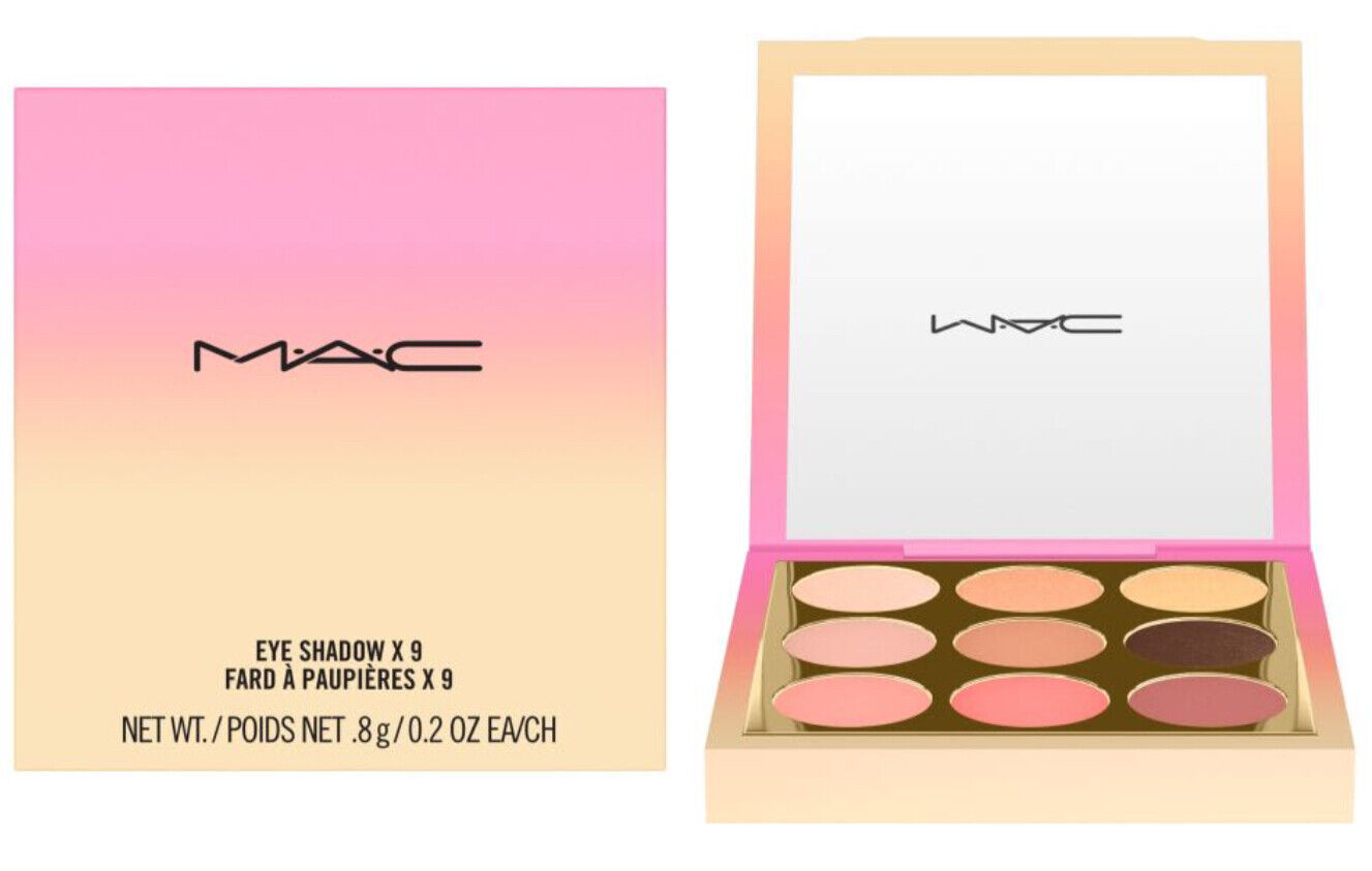 MAC Lunar New Year 2018 Limited Edition Eye Shadow, Luck and Fortune, 9 Colors - $80.00