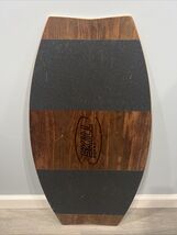 The Skill Board Wooden Balance Fitness Trainer Surf Skateboard * Board O... - $46.55