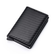 Bycobecy Anti-theft RFID Blocking Credit Card Holder Case Smart Wallet For Men P - £51.30 GBP