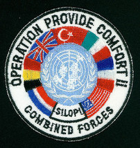 OPERATION PROVIDE COMFORT II, COMBINED FORCES, SILOPI, PATCH, COLOR, ORI... - $14.85