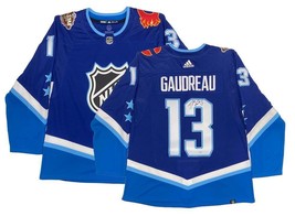 JOHNNY GAUDREAU Autographed Flames 2022 All Star Game Authentic Jersey F... - £430.85 GBP