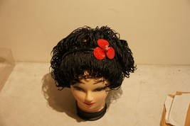 Trendy  Red Acrylic Alice Hairband With Flower Hair Accessory - £2.17 GBP