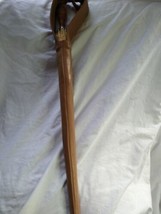 Vintage Umbrella With Sheath W/ Leather Like Handle &amp; Sheath - £51.37 GBP