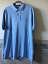 Polo by Ralph Lauren Sky Blue Cotton Short Sleeve Polo Shirt SZ XL - $58.41