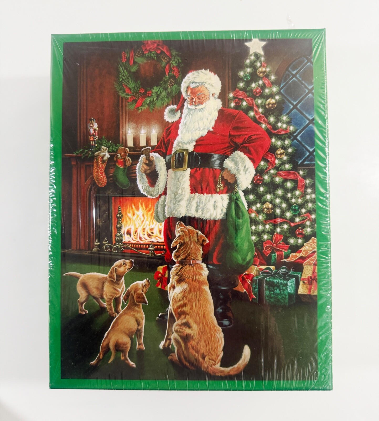 Brother Sister Christmas Party 500 Piece Oversized Puzzle 17.9&quot;x23.9&quot;  2... - $10.88