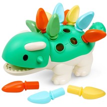 Montessori Toys For 1 Year Old Toddler,Sensory Early Educational Dinosaur Learni - £19.73 GBP