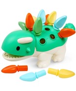Montessori Toys For 1 Year Old Toddler,Sensory Early Educational Dinosau... - £20.82 GBP