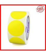 500 Count Yellow 2-Inch Round Adhesive Labels – Quality Craftsmanship - $50.95 CAD
