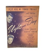 Just One of Those Things Piano Sheet Music from Night and Day Cole Porte... - £7.80 GBP