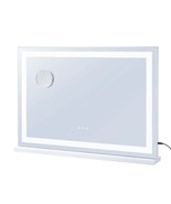 Lighted Makeup Mirror 3 Color Vanity w/ USB Desktop Wall-mount 31.5x21.7in - $135.31 CAD