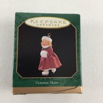 Hallmark Keepsake Miniature Christmas Ornament Victorian Skater Vintage ... - £13.39 GBP