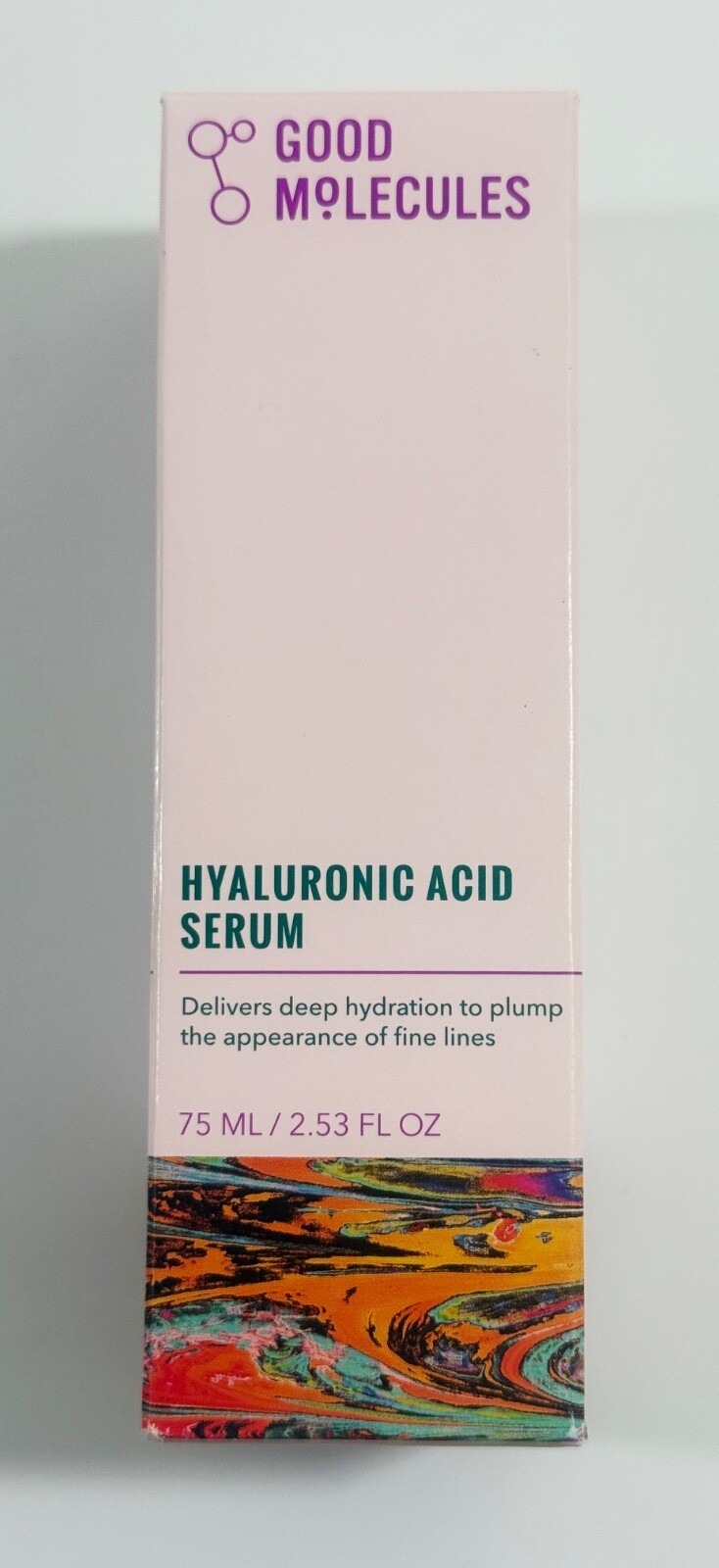 Good Molecules Hyaluronic Acid Serum 75ml - Deep 2.54 Fl Oz (Pack of 1)  - $10.88