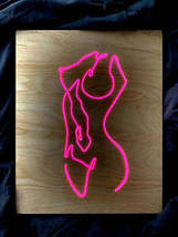 Women’s Nude Figure Neon Sign | El Wire Signs Wall Art - £77.90 GBP