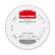 12-Inch Saw Blade, 80 Teeth,General Purpose For Soft Wood, Hard Wood, In... - $39.22